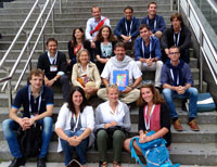 Participants de l'équipe PALEO à l'ICP12, Utrecht (Pays Bas) 28 août-2 septembre 2016